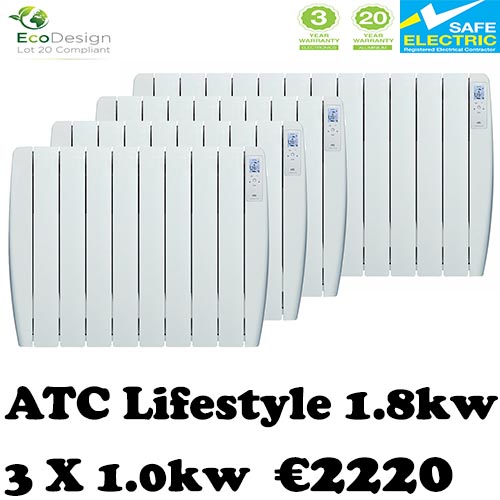 ATC Lifestyle 1.8kw  3 X 1.0kw