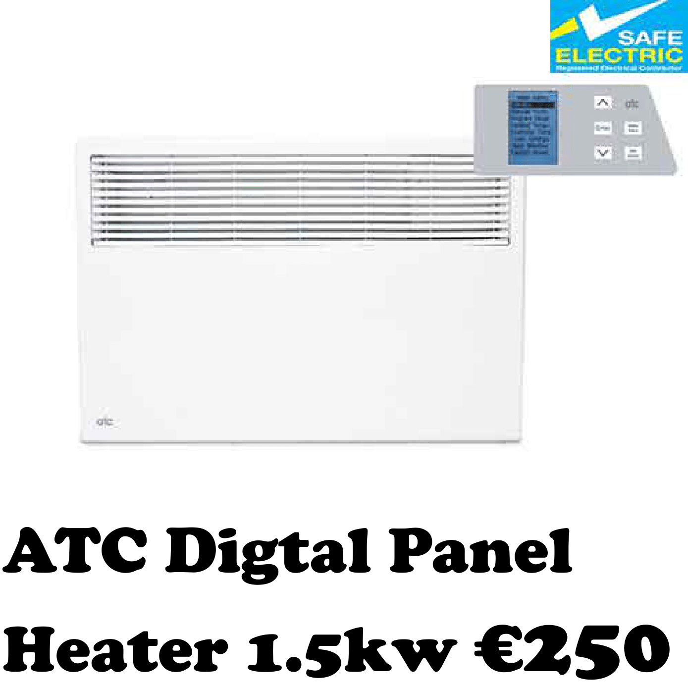 ATC Digtal Panel  Heater 1.5kw