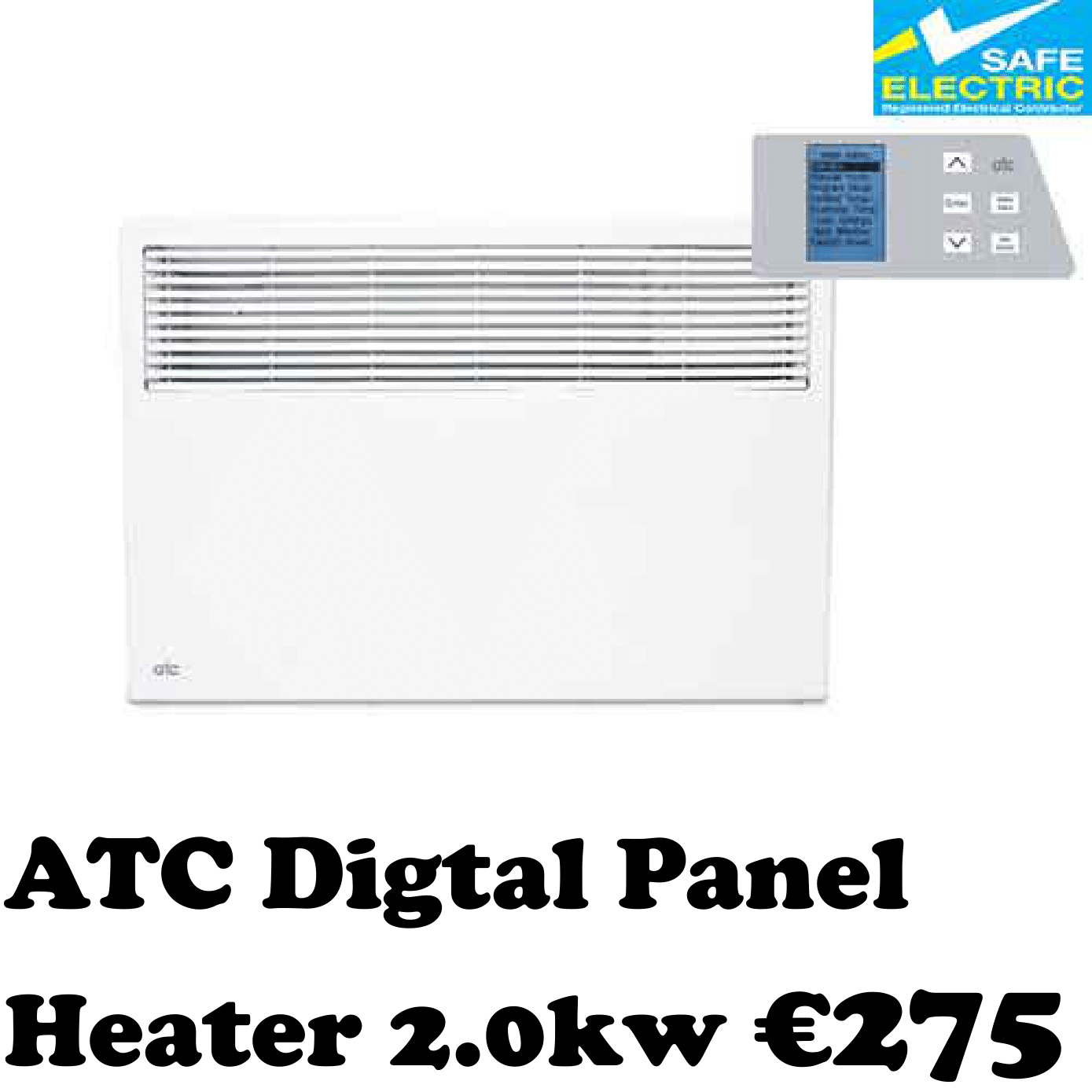 ATC Digtal Panel  Heater 2.0kw