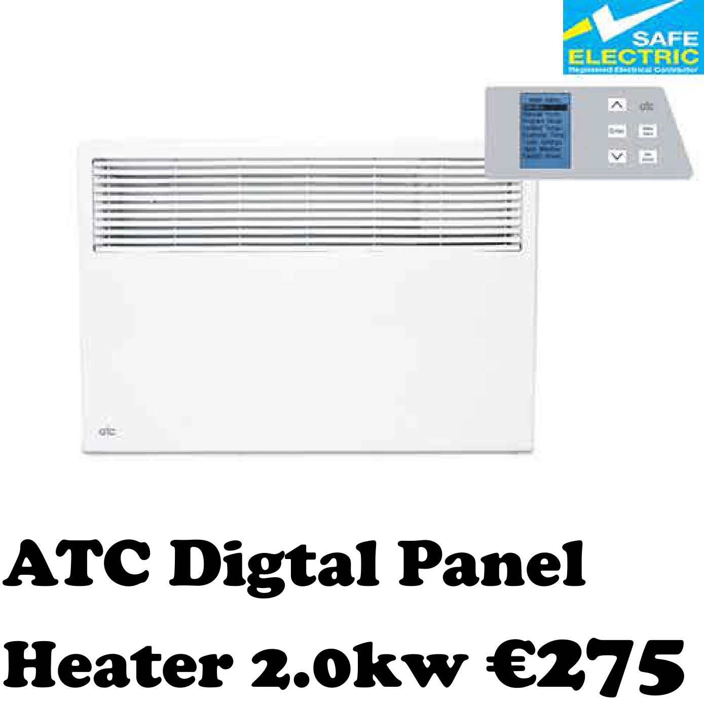 ATC Digtal Panel Heater 2.0kw