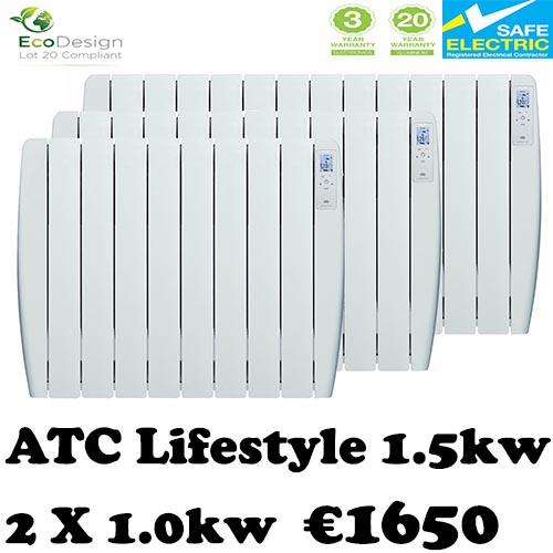 ATC Lifestyle1.5kw 2 X 1.0kw